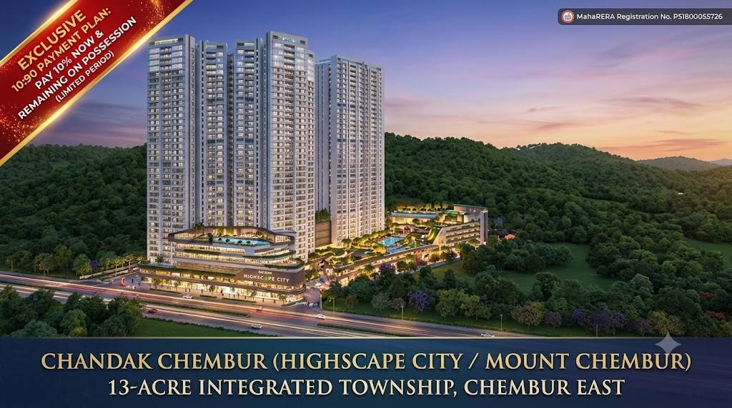 Chandak Chembur project Highscape City & Mount Chembur Elevation